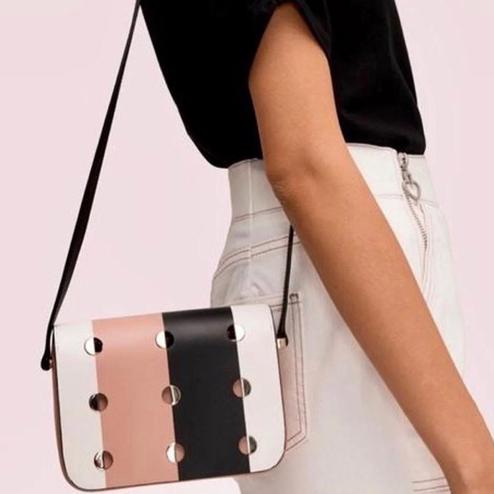 NWOT Kate Spade Nicola Mod Dot shoulder bag small